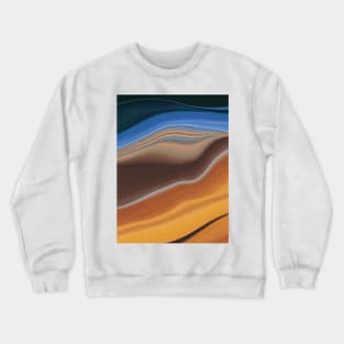 Orange Evening Sky Crewneck Sweatshirt